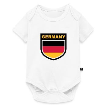 germany_emblem - Body à manches courtes Premium Bébé - blanc - Devant