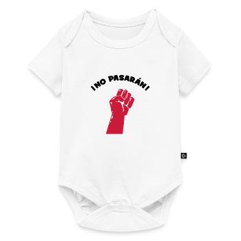 No Pasaran - Ils ne passeront pas ! - Body à manches courtes Premium Bébé - blanc - Devant