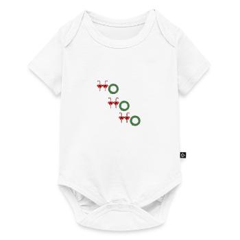 Noël Noël Noël Noël - Body à manches courtes Premium Bébé - blanc - Devant