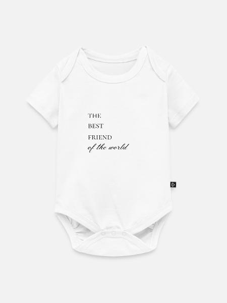 Bester Freund - Baby Premium Kurzarmbody - Weiß