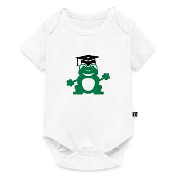 Frog Doctorate Medical Hat Veterinary Medicine - Baby Premium short-sleeve bodysuit - white - Front