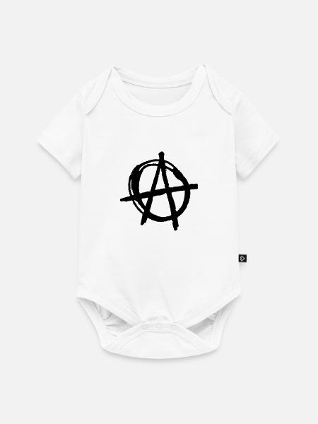 Anarchy - Baby Premium Kurzarmbody - Weiß