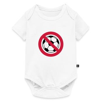 Anti Football - Baby Premium short-sleeve bodysuit - white - Front