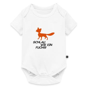 fuchs2 - Baby Premium Kurzarmbody - Weiß - Vorne