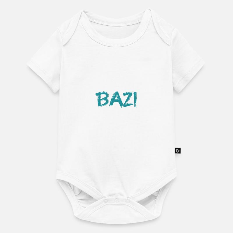 Bazi - Body à manches courtes Premium Bébé - blanc