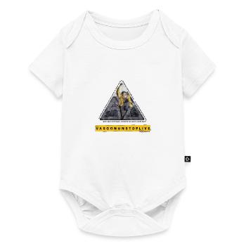 VASCO TRIANGLE - Baby Premium short-sleeve bodysuit - white - Front
