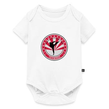 Taekwondo / Taekwondoin / Tae kwon do / Fight - Baby Premium short-sleeve bodysuit - white - Front
