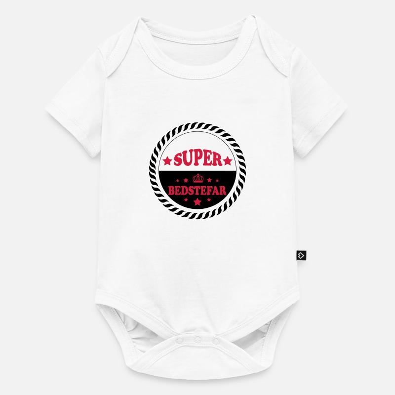 Super bedstefar 111 - Baby Premium short-sleeve bodysuit - white