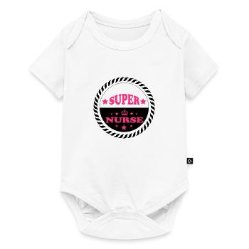 Super nurse - Baby Premium short-sleeve bodysuit - white - Front