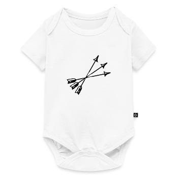 arrows - Baby Premium short-sleeve bodysuit - white - Front
