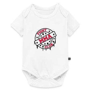 mma_fight_club_3 - Baby Premium short-sleeve bodysuit - white - Front
