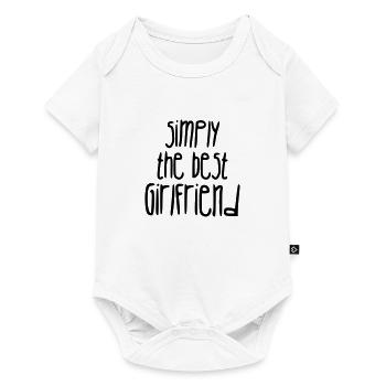 Amour / Saint Valentin / Coeur / Bébé / Love - Body à manches courtes Premium Bébé - blanc - Devant