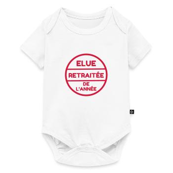 Retirement Retired Ruhestand Retraite Retraitée - Baby Premium short-sleeve bodysuit - white - Front