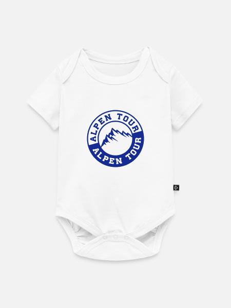 alpen tour - Baby Premium Kurzarmbody - Weiß