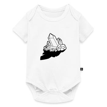 Clipart shadow crystal - Baby Premium short-sleeve bodysuit - white - Front