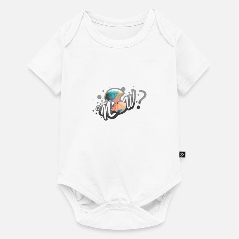 And Now - Body à manches courtes Premium Bébé - blanc