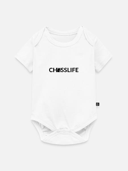 Schach - Baby Premium Kurzarmbody - Weiß