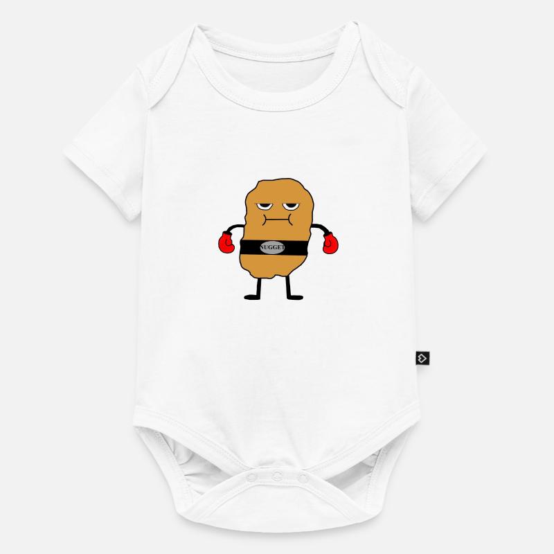 Nugget de poulet - Body à manches courtes Premium Bébé - blanc