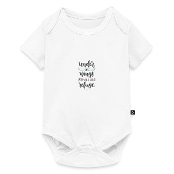 Psalm 91 4 5785 - Baby Premium short-sleeve bodysuit - white - Front
