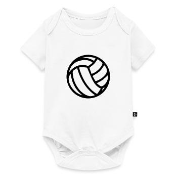 Volley-ball - Body à manches courtes Premium Bébé - blanc - Devant