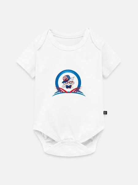 COOL COOL - Baby Premium Kurzarmbody - Weiß