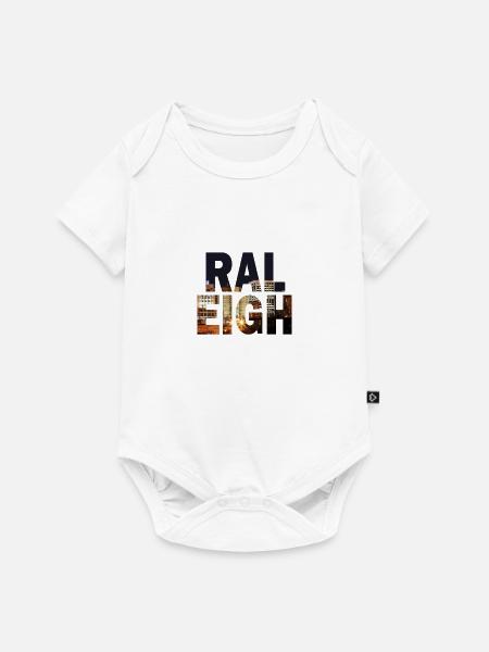 Raleigh North Carolina - Baby Premium Kurzarmbody - Weiß