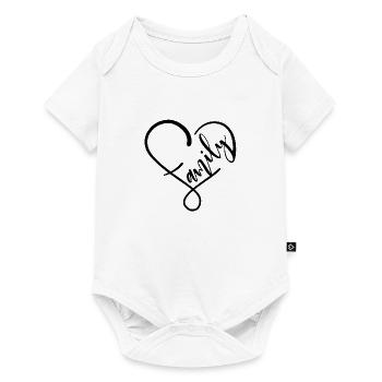 family - Baby Premium short-sleeve bodysuit - white - Front