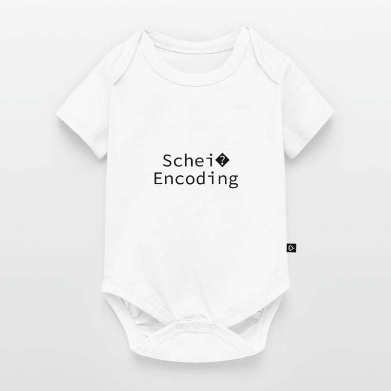 Schei encoding Programming Informatik Geschenk Baby Premium Kurzarmbody