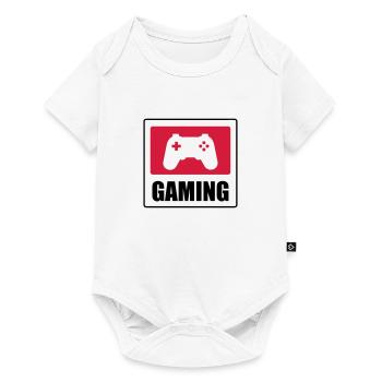 Gaming - Gamer - Body à manches courtes Premium Bébé - blanc - Devant