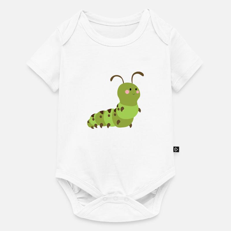 chenille - Body à manches courtes Premium Bébé - blanc