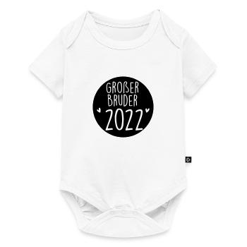 grosser Bruder - Baby Premium Kurzarmbody - Weiß - Vorne
