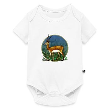 Antelope - Baby Premium short-sleeve bodysuit - white - Front