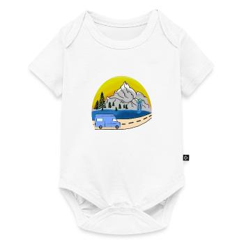 VAN LIFE VANLIFER NOMADS - Body à manches courtes Premium Bébé - blanc - Devant