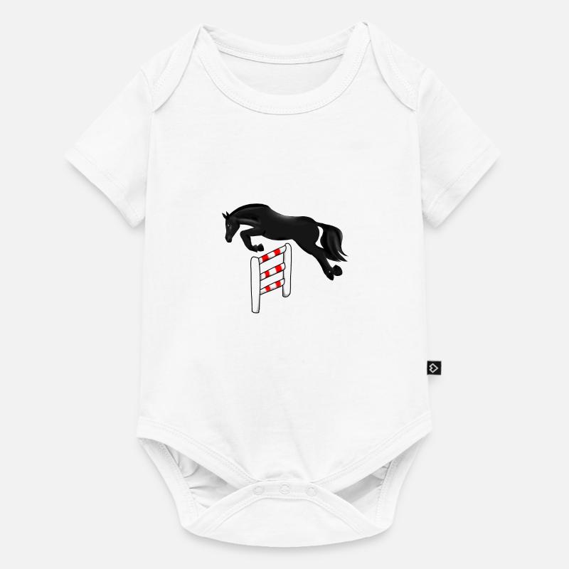 Sauts - Body à manches courtes Premium Bébé - blanc
