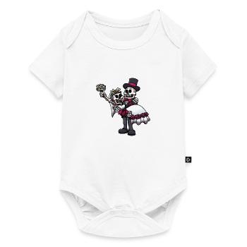 Married Skeletons - Baby Premium short-sleeve bodysuit - white - Front