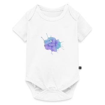 Splashes of colour - Baby Premium short-sleeve bodysuit - white - Front