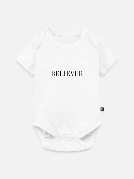 Believer - Baby Premium Kurzarmbody - Weiß