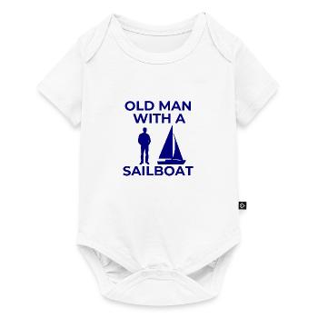 Sail - Baby Premium short-sleeve bodysuit - white - Front
