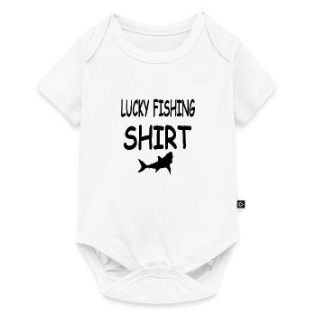 Angling - Baby Premium short-sleeve bodysuit - white - Front