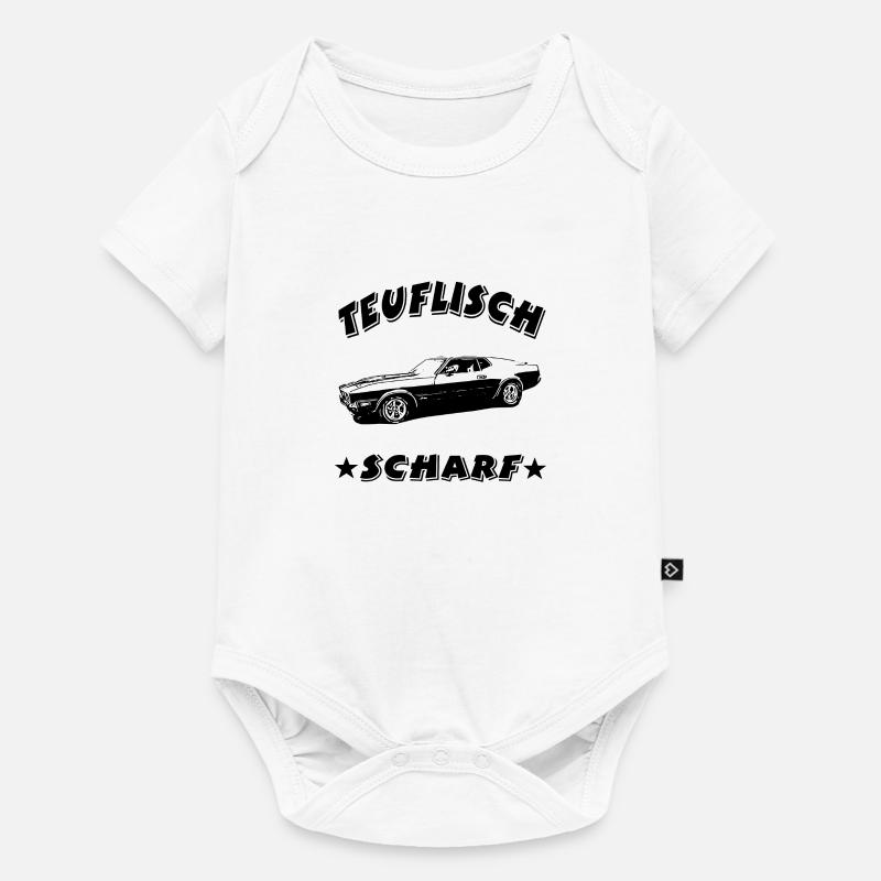 Auto - Baby Premium Kurzarmbody - Weiß