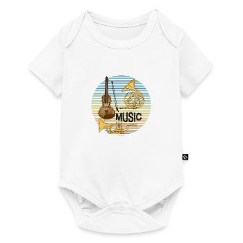 Musical instruments - Baby Premium short-sleeve bodysuit - white - Front
