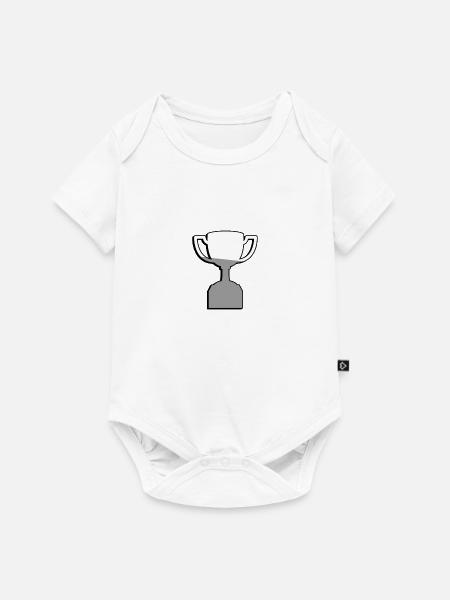 Trophäe - Illustration - Baby Premium Kurzarmbody - Weiß