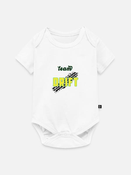 Team DRIFT - Baby Premium Kurzarmbody - Weiß