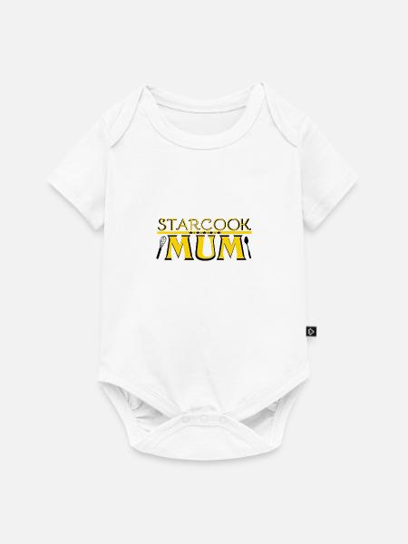 STARCOOK MUM - Baby Premium Kurzarmbody - Weiß