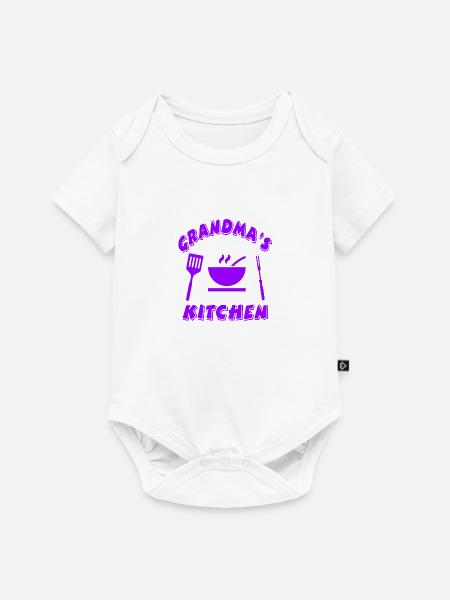 Küche - Baby Premium Kurzarmbody - Weiß