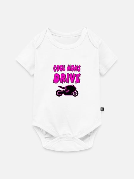 Motorrad - Baby Premium Kurzarmbody - Weiß