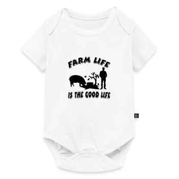 Farm - Baby Premium short-sleeve bodysuit - white - Front