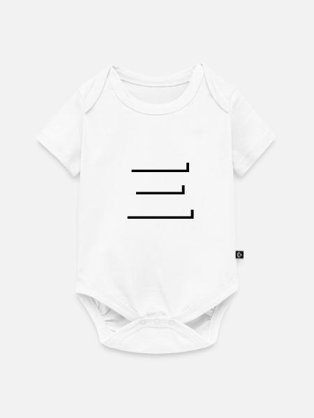 San Domains - Baby Premium Kurzarmbody - Weiß