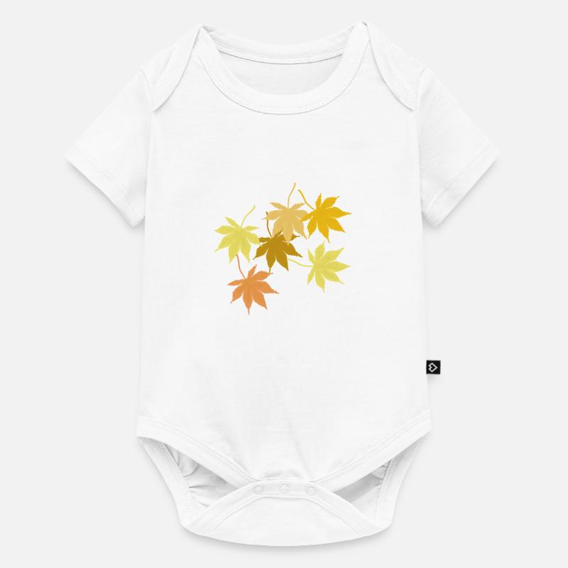 Feuille d’érable - Body à manches courtes Premium Bébé - blanc
