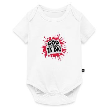 Après que Dieu m’ait fait - Body à manches courtes Premium Bébé - blanc - Devant